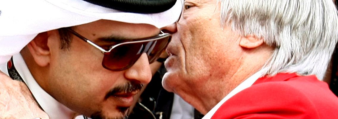 Kein Rennen in Bahrain: Entschieden hat das nicht Formel-1-Boss Bernie Ecclestone, sondern Kronprinz Scheich Salman bin Hamad al-Chalifa.