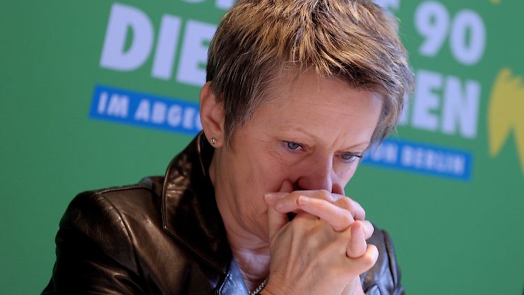 Fraktionschefin Künast muss darauf hoffen, dass der Höhenflug der Grünen nicht ganz vorbei ist. Im Herbst tritt sie bei der Wahl in Berlin an.