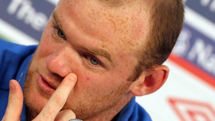 Im Visier von Erpressern: Wayne Rooney.
