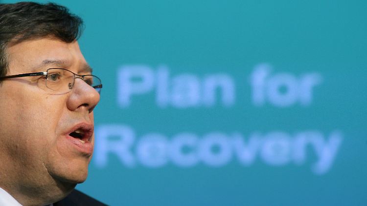 Stellt sich nicht mehr zur Wahl: jetziger Premierminister Brian Cowen.