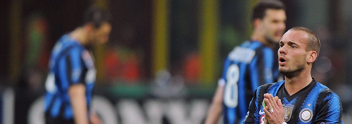 "Wir hätten den Sieg verdient gehabt": Wesley Sneijder.