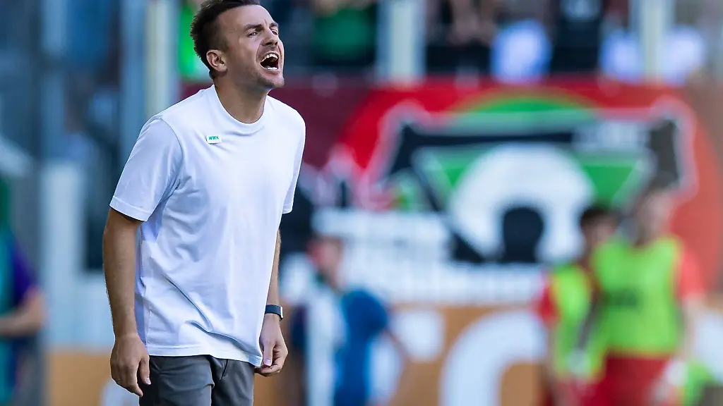 Augsburgs-Trainer-Enrico-Maassen