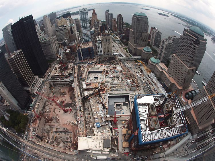 Der neue Freedom Tower soll dort, wo einst das World Trade Center stand, Signal eines neuen Aufbruchs sein.