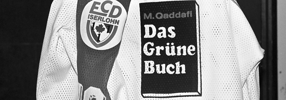 Ein Spiel absolvierte der ECD Iserlohn mit diesem Aufdruck auf seinen Trikots.