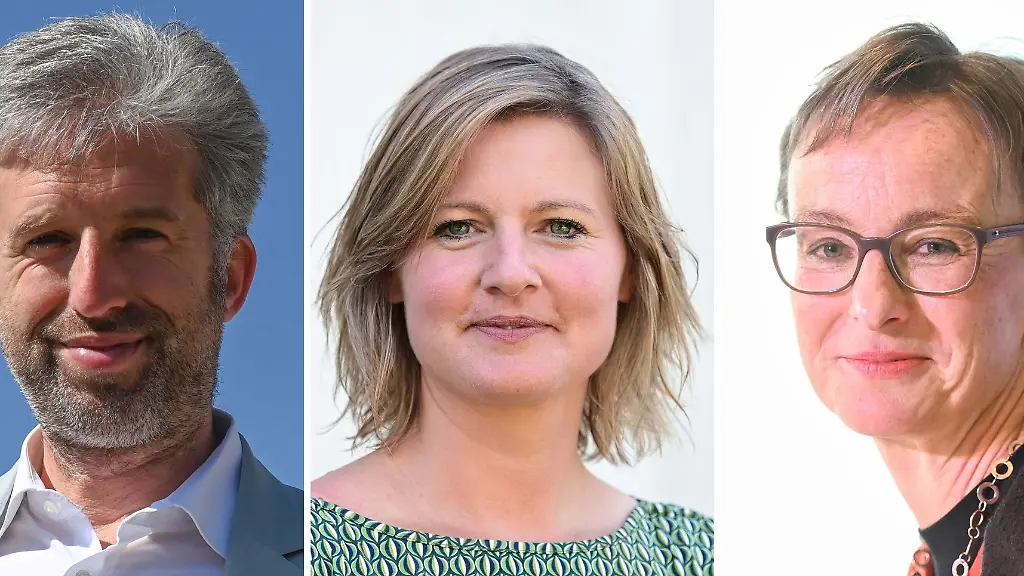 OB-Kandidat-und-Kandidatinnen-Boris-Palmer-l-r-Ulrike-Baumgaertner-und-Sofie-Geisel