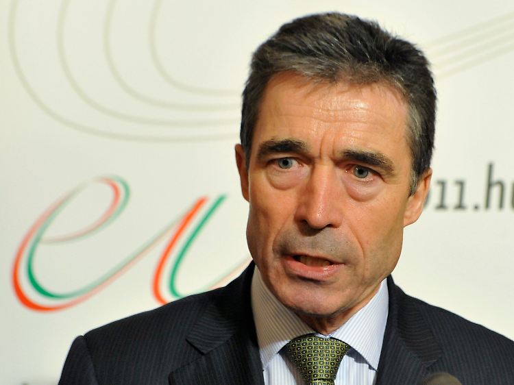 Nato-Generalsekretär Rasmussen schließt ein militärisches Eingreifen aus.