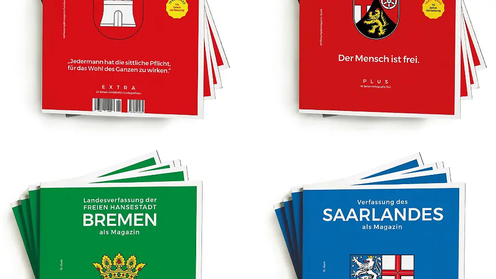 Die-Landesverfassungen-liegen-nebeneinander