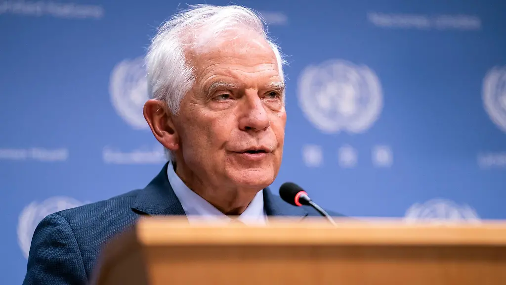 Der-EU-Aussenbeauftragte-Josep-Borrell-spricht-waehrend-einer-Pressekonferenz-im-Hauptquartier-der-Vereinten-Nationen