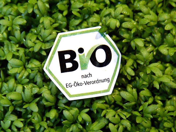 Mehr als 60.000 Lebensmittel tragen das sechseckige deutsche Biosiegel.