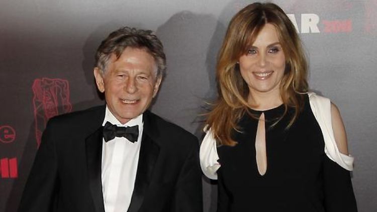 Roman Polanski mit Ehefrau Emmanuelle Seigner bei der Cesar-Preisverleihung 2011.