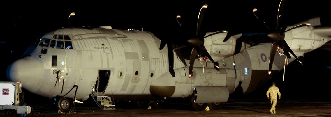 Eine Maschine der Royal Air Force hat Ausländer aus Libyen nach Malta gebracht.