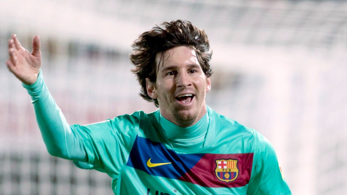 Zielsicher: Lionel Messi erzielte auf Mallorca sein 26. Ligator für den FC Barcelona.