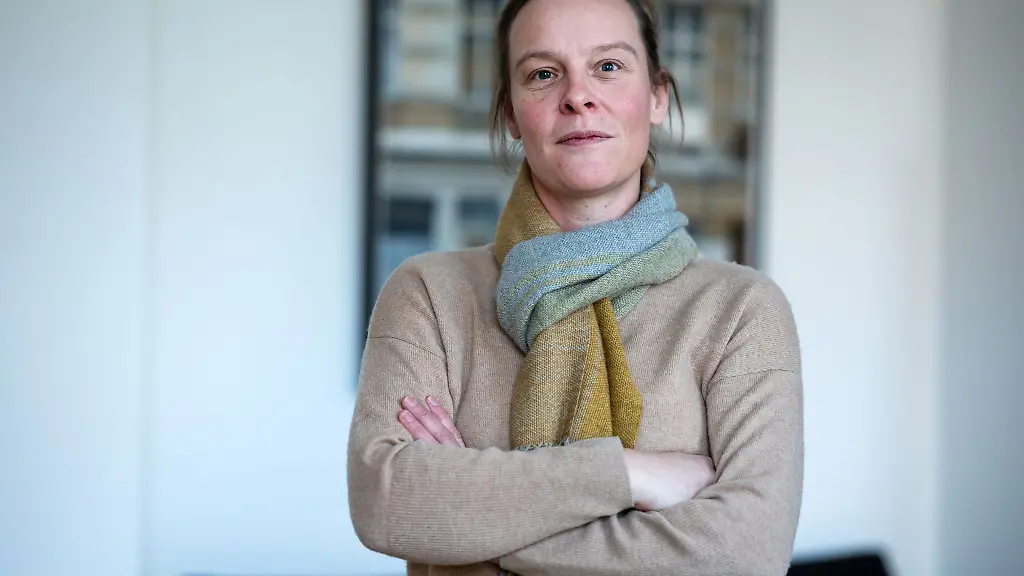 Lena-Kreck-Die-Linke-Berliner-Senatorin-fuer-Justiz-Vielfalt-und-Antidiskriminierung-beim-Interview