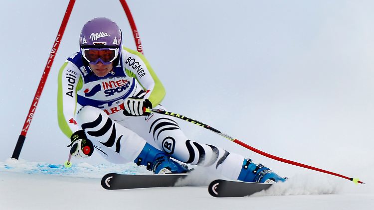 Riesch legt sich ins Zeug.