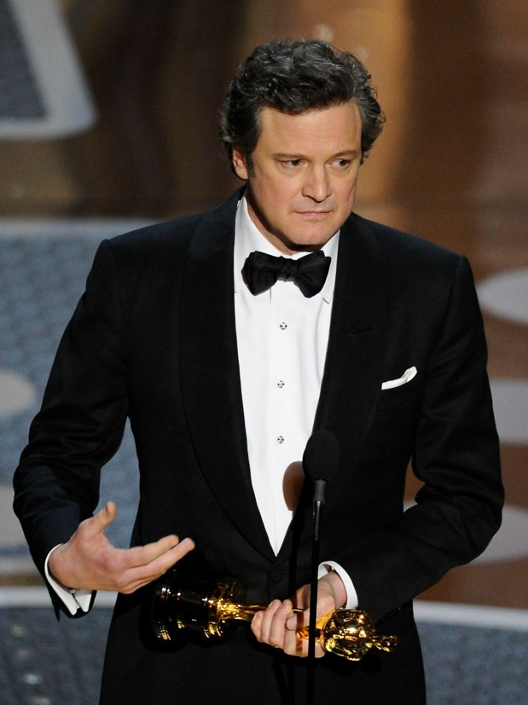 Zumindest äußerlich gelassen reagierte Colin Firth auf die Auszeichnung - allerdings brodelte es in ihm, wie er sagte.