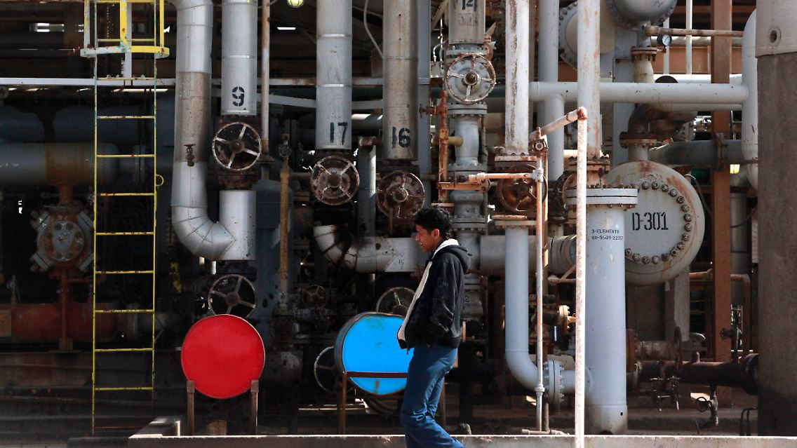 Industriestandort Brega, rund 200 Kilometer südlich von Bengasi: Stadt, Hafen und Ölterminal sind in der Hand der Gaddafi-Gegner.