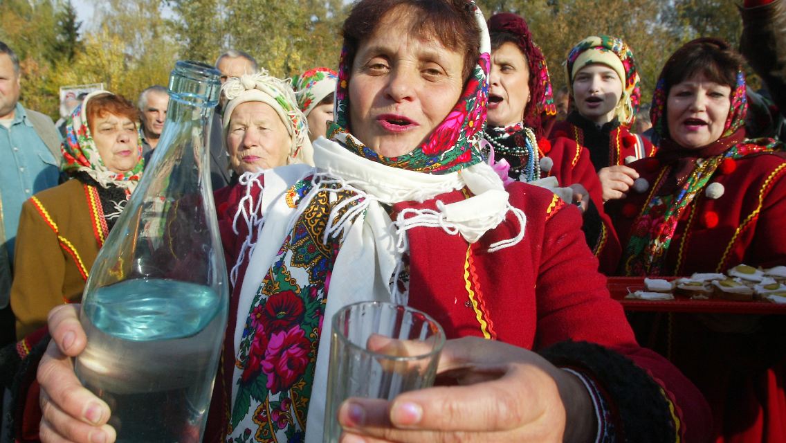 In Sachen Alkohol steht die Ukraine an der tödlichen Spitze.