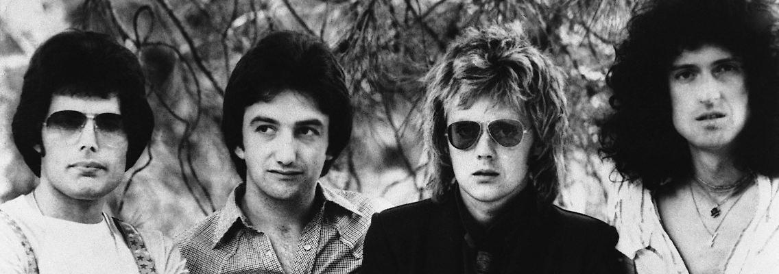 Queen im Jahre 1978: Freddie Mercury, John Deacon, Roger Taylor und Brian May.