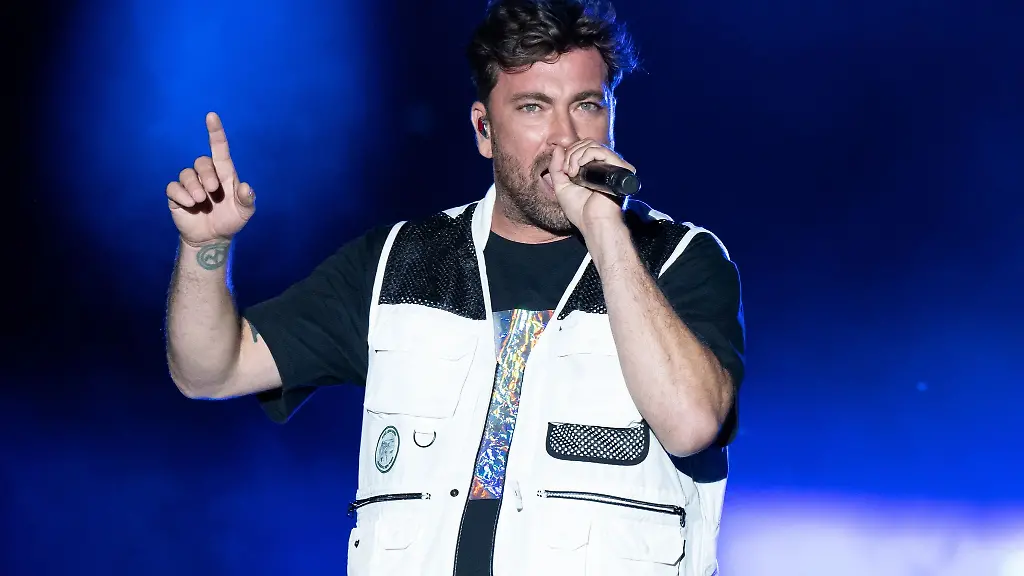 Der-Rapper-Marteria-spielt-bei-der-Eroeffnung-der-European-Championships-2022-im-Olympiapark