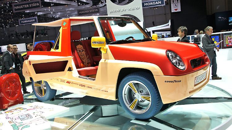 Rinspeed Bamboo: Spaßmobil mit innovativer Technik.
