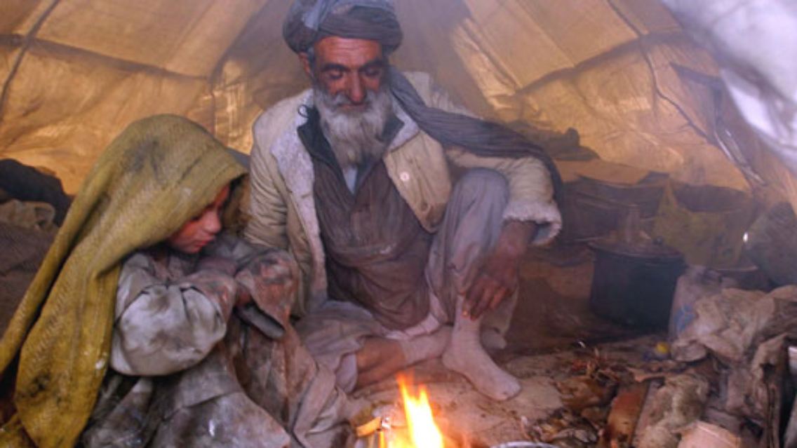 Im Vergleich zum Vorjahr gibt es damit nochmal rund zwei Millionen Flüchtlinge mehr. (Im Bild: Blick in ein Flüchtlingszelt in Kabul)