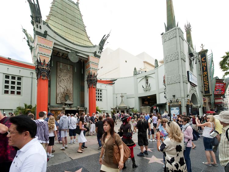 Ethno-Kitsch aus dem Hollywood der 1920er-Jahre: der Eingang des Grauman's Chinese Theatres.