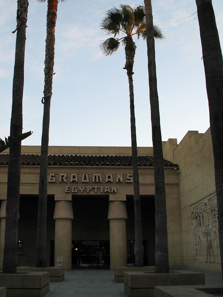 Ein Juwel des Hollywood der 1920er-Jahre: Grauman's Egyptian Theatre bleibt vielen Touristen verborgen - obwohl es sehr zentral liegt.
