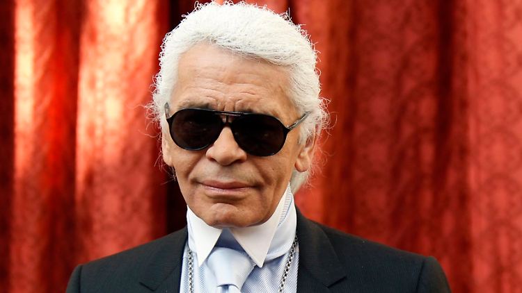 "Ich bin wütend": Karl Lagerfeld.