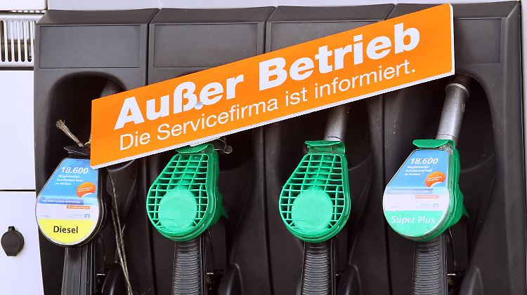 Der Streik der Verbraucher hat die Tankstellen vorerst lahm gelegt. 