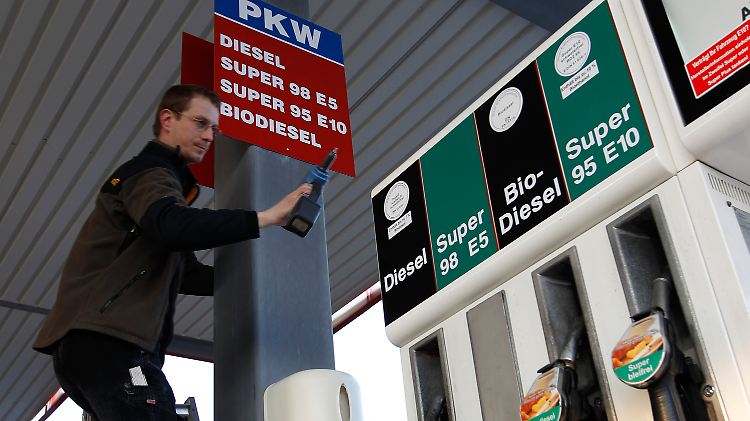 Zum an die Decke gehen: Die Verbraucher haben derzeit an der Tankstelle allen Grund, sich zu ärgern.