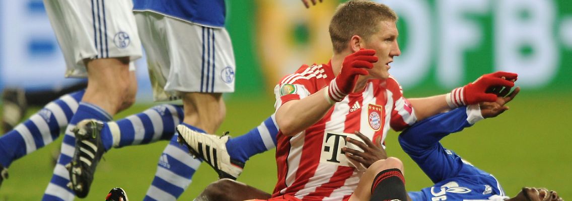 Mal vor der Abwehr, mal weiter vorne: Bastian Schweinsteiger.