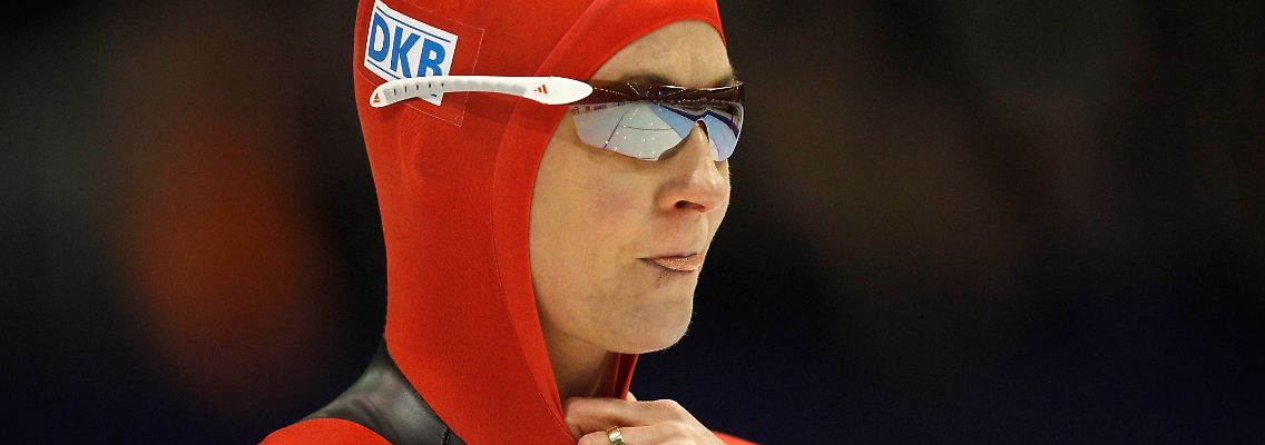 Wenig amüsiert: Claudia Pechstein.