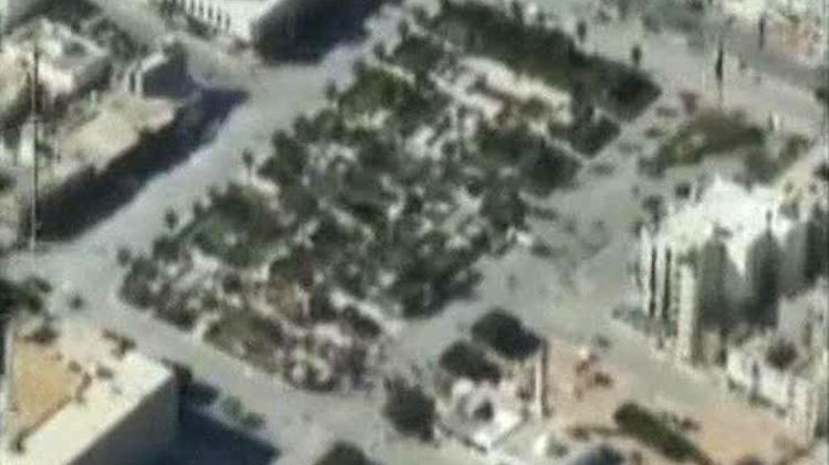 Diese Bild hat das staatliche libysche Pressebüro verbreitet. Es soll die ruhige Lage in Zawija nahe Tripolis belegen.