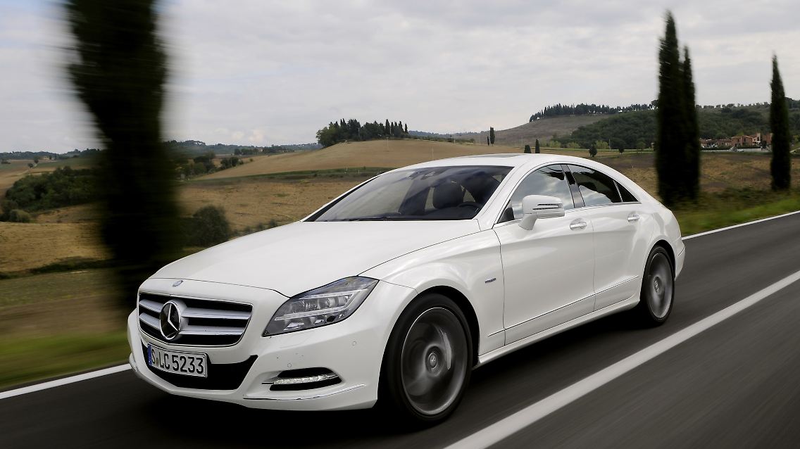 Der Mercedes CLS ist das meistverkaufte Oberklasseauto. Er verkauft sich besser als die S-Klasse.