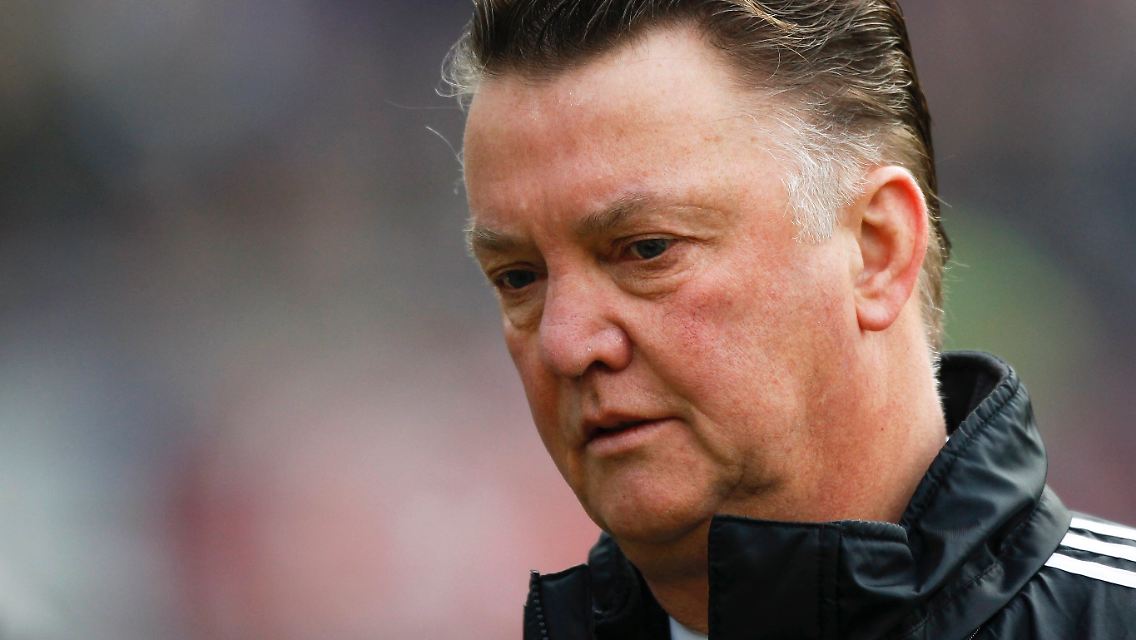"Sie entscheiden, ob sie mir noch die Rückendeckung geben oder nicht": Louis van Gaal.