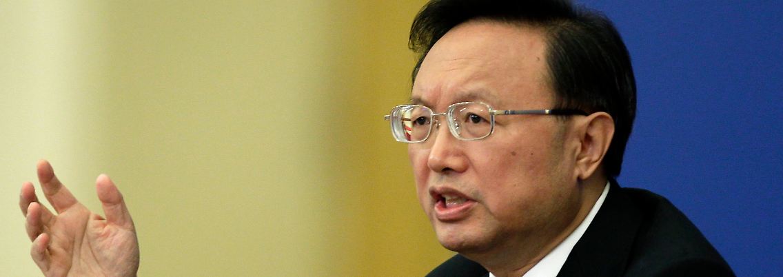 Außenminister Yang Jiechi bestreitet, dass ausländische Journalisten in Peking verprügelt wurden.
