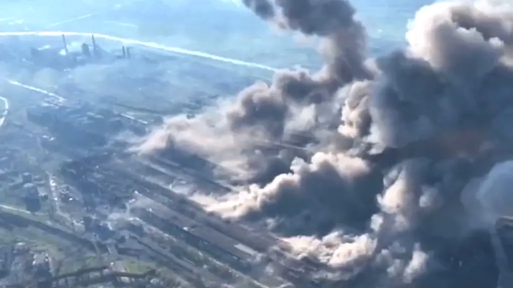 Asowstal-Mariupol-Bombardierung