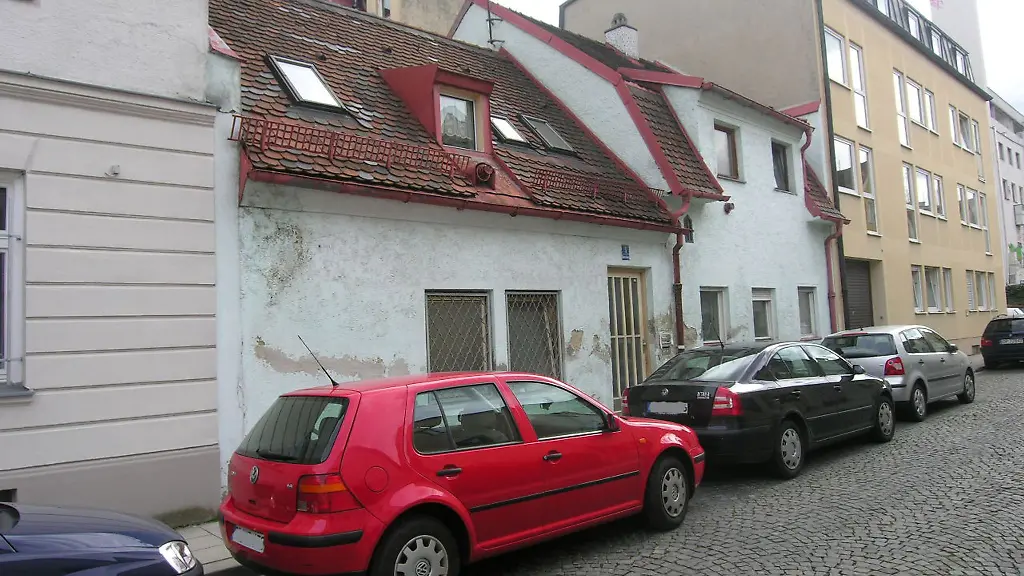 Das-2017-abgerissene-Uhrmacherhaeusl-in-Muenchen