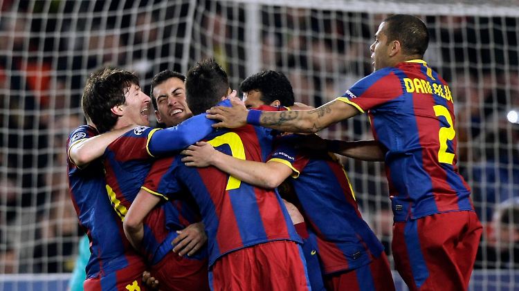 Der FC Barcelona steht im Viertefinale der Champions League.