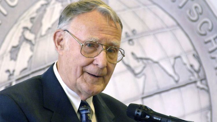 Ein kluger Mann, der dabei bleibt: Ingvar Kamprad.