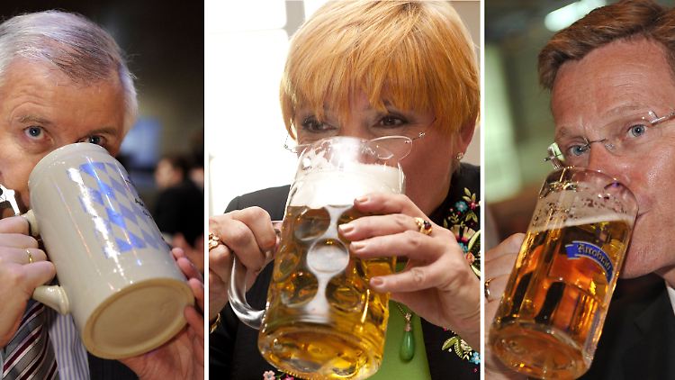 Trinken und wettern, was das Zeug hält: Es ist Aschermittwoch.