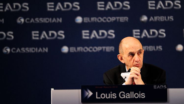 EADS-Chef Louis Gallois: "Nächstes Jahr sind Veränderungen nötig."