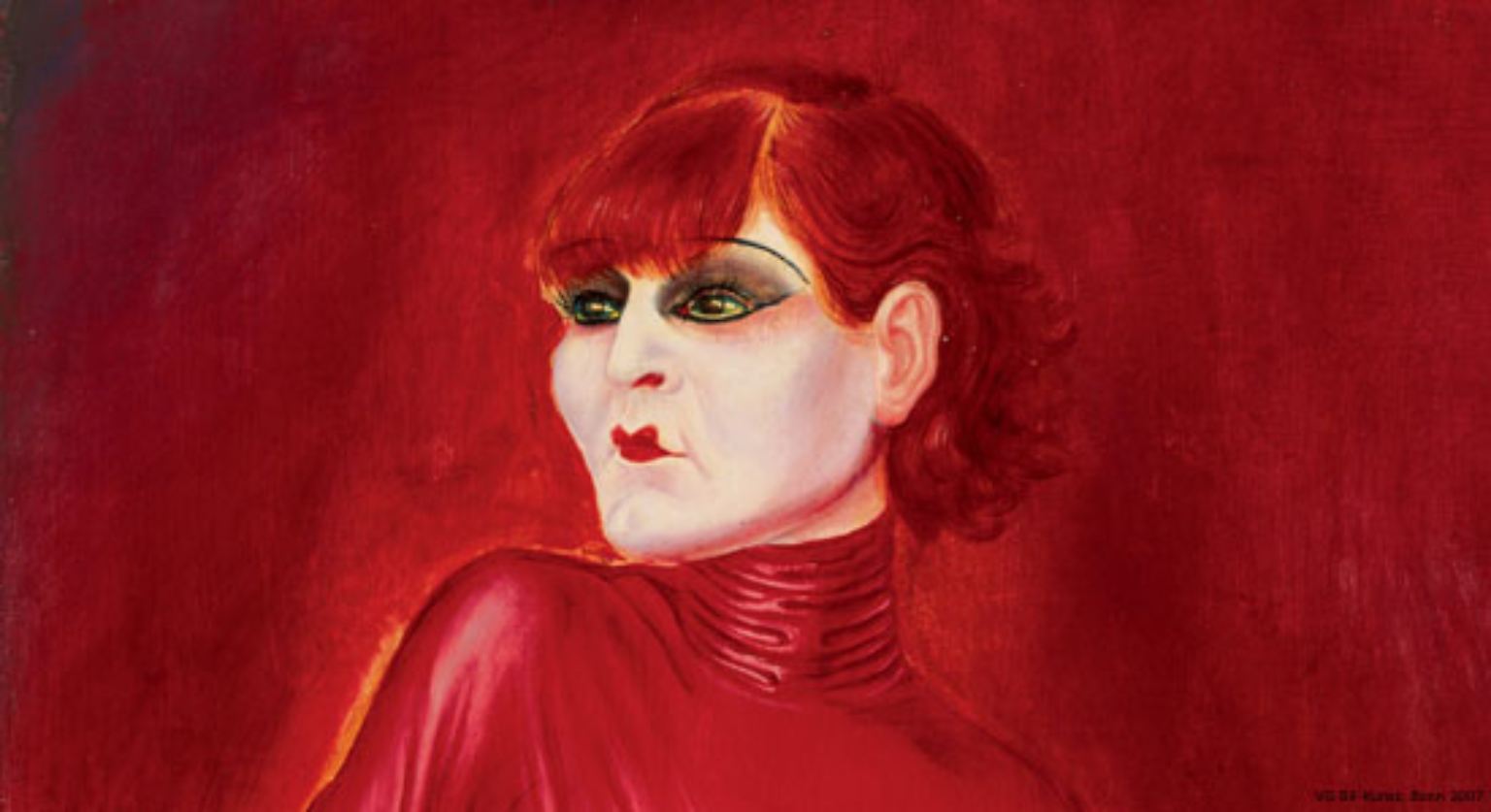 "Ich möchte nicht viel Worte machen: Ein Künstler bildet, redet nicht!" (Im Bild: die Tänzerin Anita Berber, 1925)