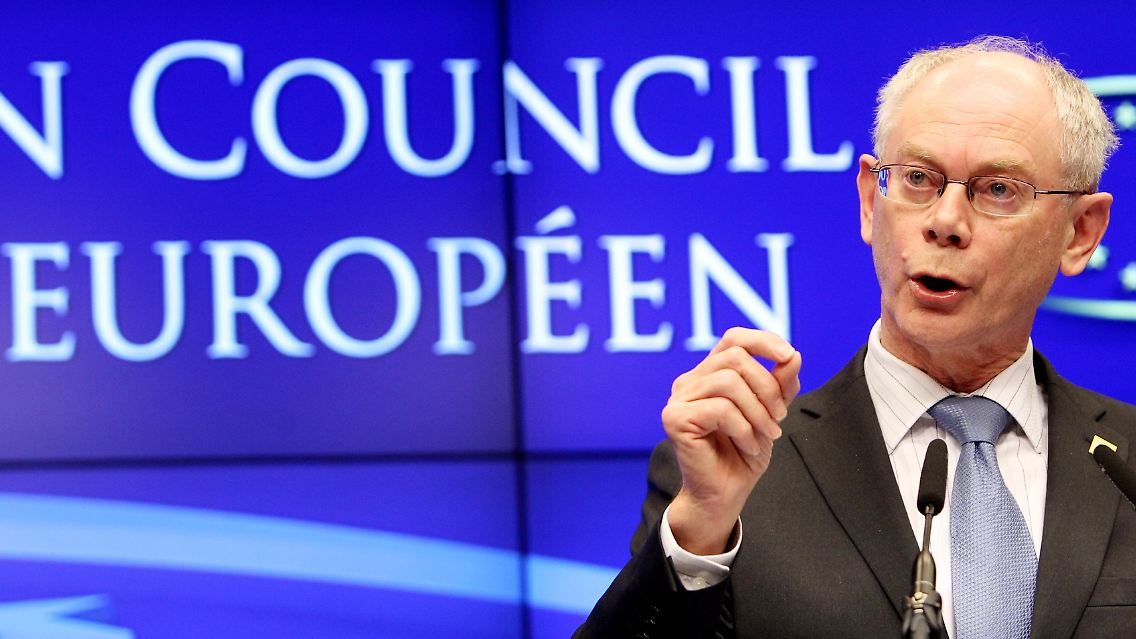 Van Rompuy ist seit Dezember 2009 der erste ständige Präsident des EU-Rates.