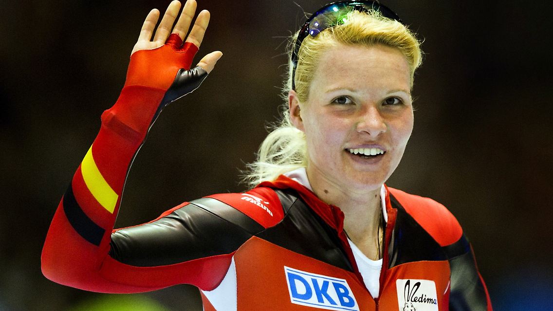 Erstes WM-Edelmetall: Stephanie Beckert.