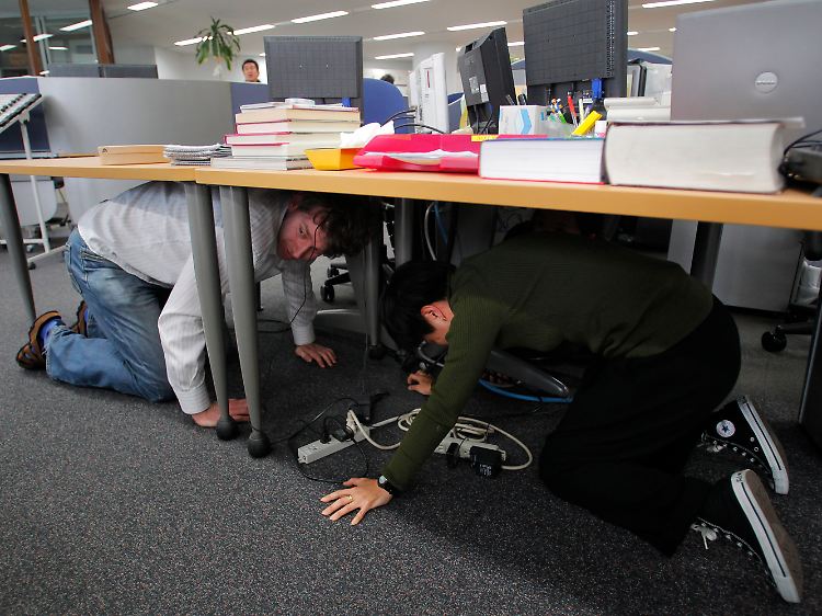 Selbst in Tokio war das Beben deutlich zu spüren.