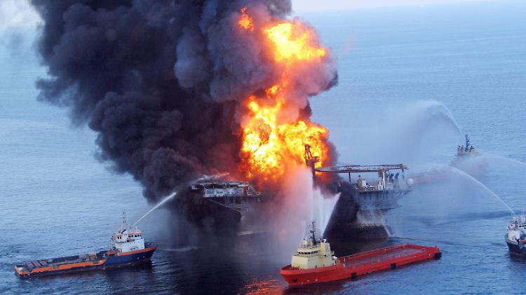 Die Explosion der Bohrinsel "Deepwater Horizon" löste eine Umweltkatastrophe aus.