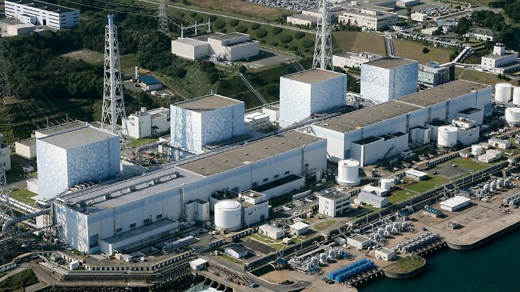 Das Atomkraftwerk Fukushima im Nordosten Japans. 