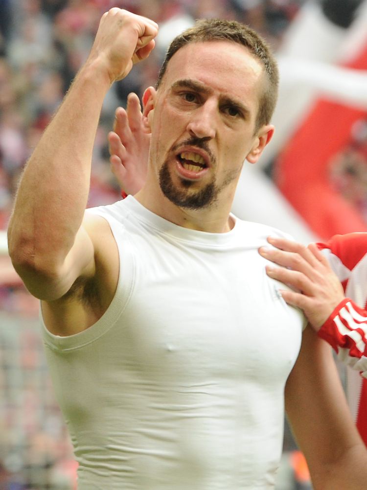 Zwei mal traf Ribéry für die Bayern.