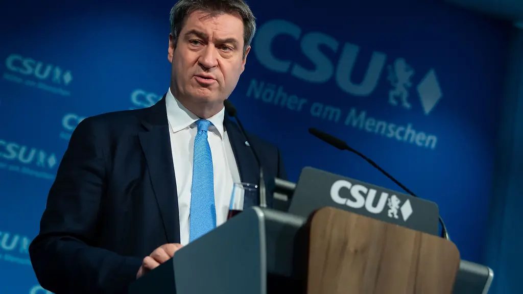 Markus-Soeder-CSU-nimmt-an-einer-Pressekonferenz-teil